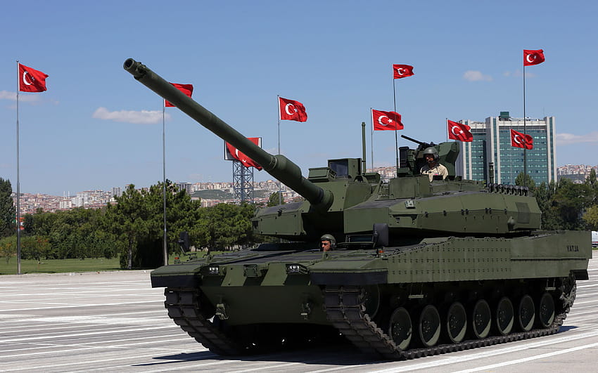 Altay, Turkish main battle tank, MBT, Turkey, modern armored vehicles, new tanks with resolution 3840x2400. High Quality, turkey army HD wallpaper