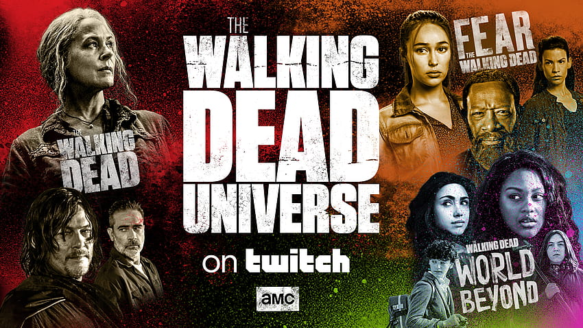 AMC Networks y Twitch lanzarán el canal de transmisión en vivo de The Walking Dead Universe – Fecha límite, el mundo de The Walking Dead más allá fondo de pantalla
