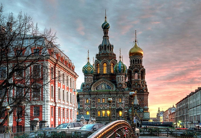 São Petersburgo Rússia Igreja do Salvador do Sangue, São Petersburgo papel de parede HD