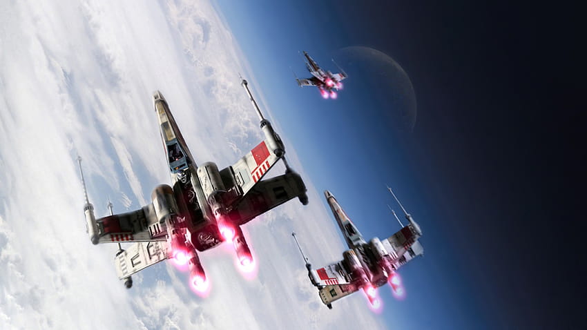 X-Wing Star Wars Rebel Alliance Star Wars-Schiffe Science-Fiction, Schiffe der Rebellenallianz HD-Hintergrundbild