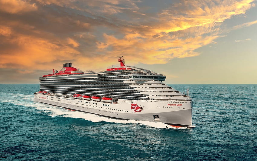 Virgin Voyages accueille son deuxième navire Valiant Lady Fond d'écran HD