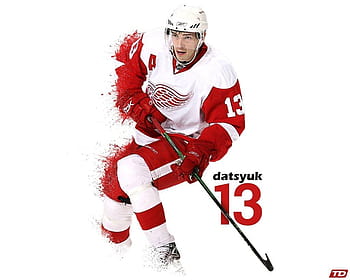 Pavel Datsyuk, Detroit Red Wings, NHL, Illustration #19938 / Good
