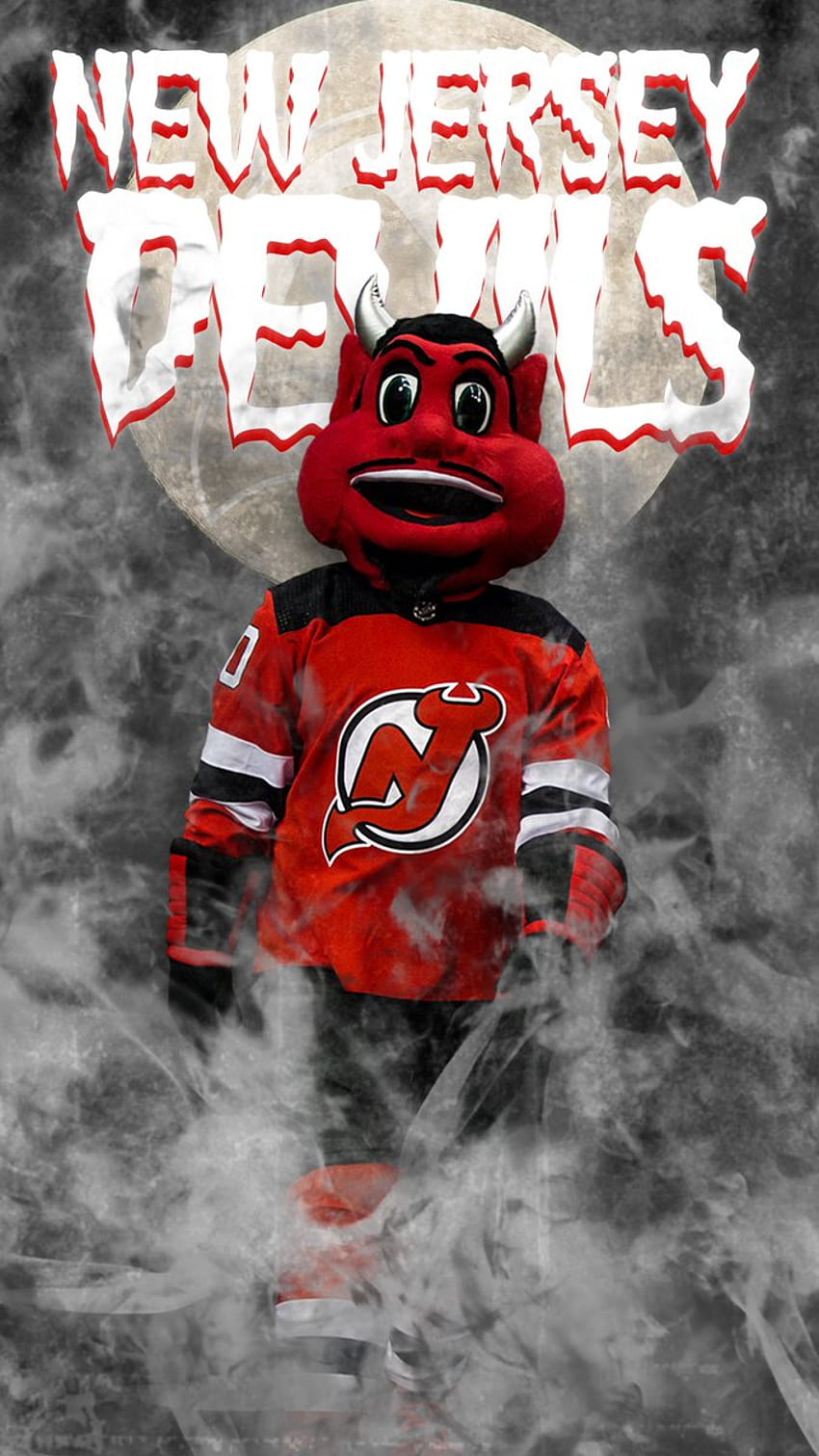 New Jersey Devils auf Twitter: Maskottchen der New Jersey Devils HD-Handy-Hintergrundbild