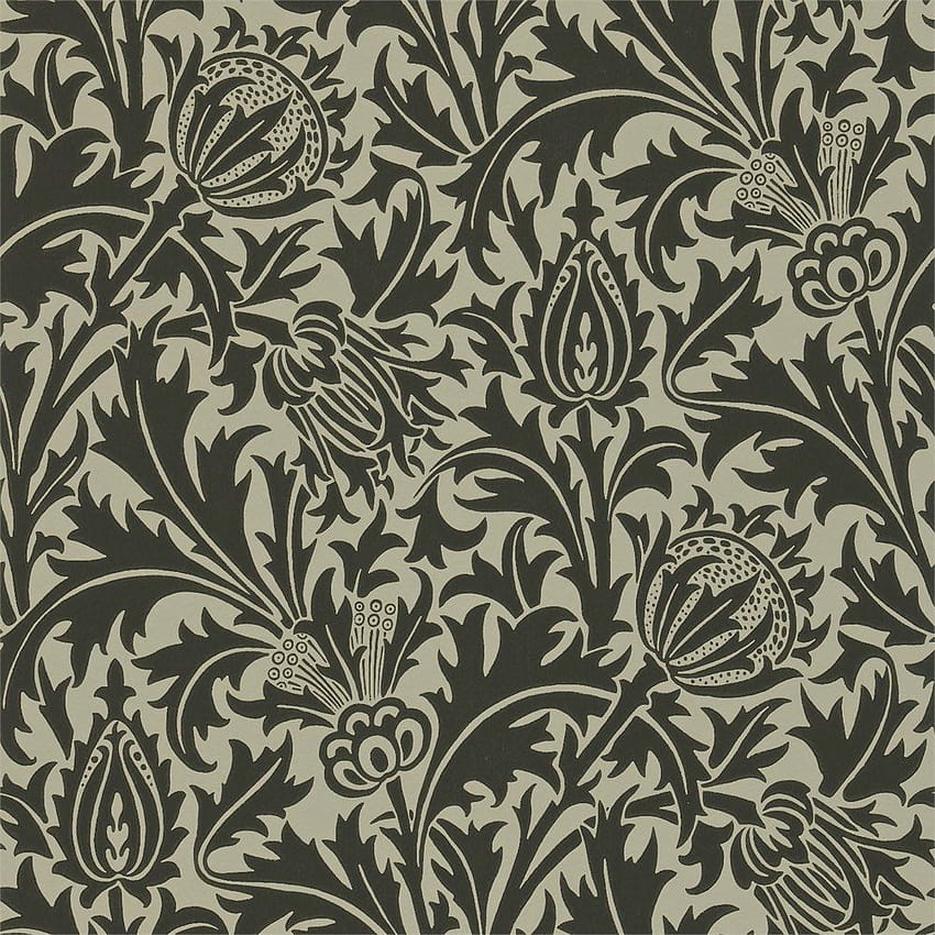 Morris and Co Thistle 210479thecushionshop · In stock HD phone wallpaper