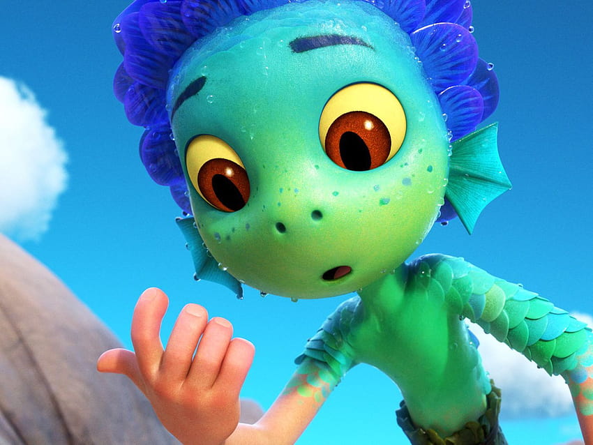How Pixar created Luca's adorable, transforming sea monsters, luca disney pixar HD wallpaper