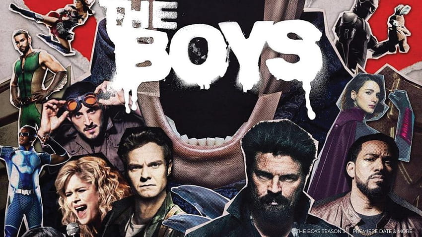 Estreia da 3ª temporada de The Boys: atualização sobre a sequência papel de parede HD