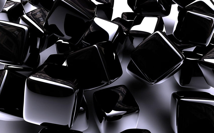 Black Sapphire Cubes / and Mobile Backgrounds HD wallpaper | Pxfuel