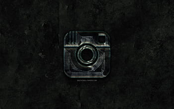 Instagram black logo HD wallpapers | Pxfuel