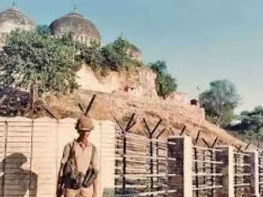 Muslim untuk mengklaim puing-puing Masjid Babri Wallpaper HD