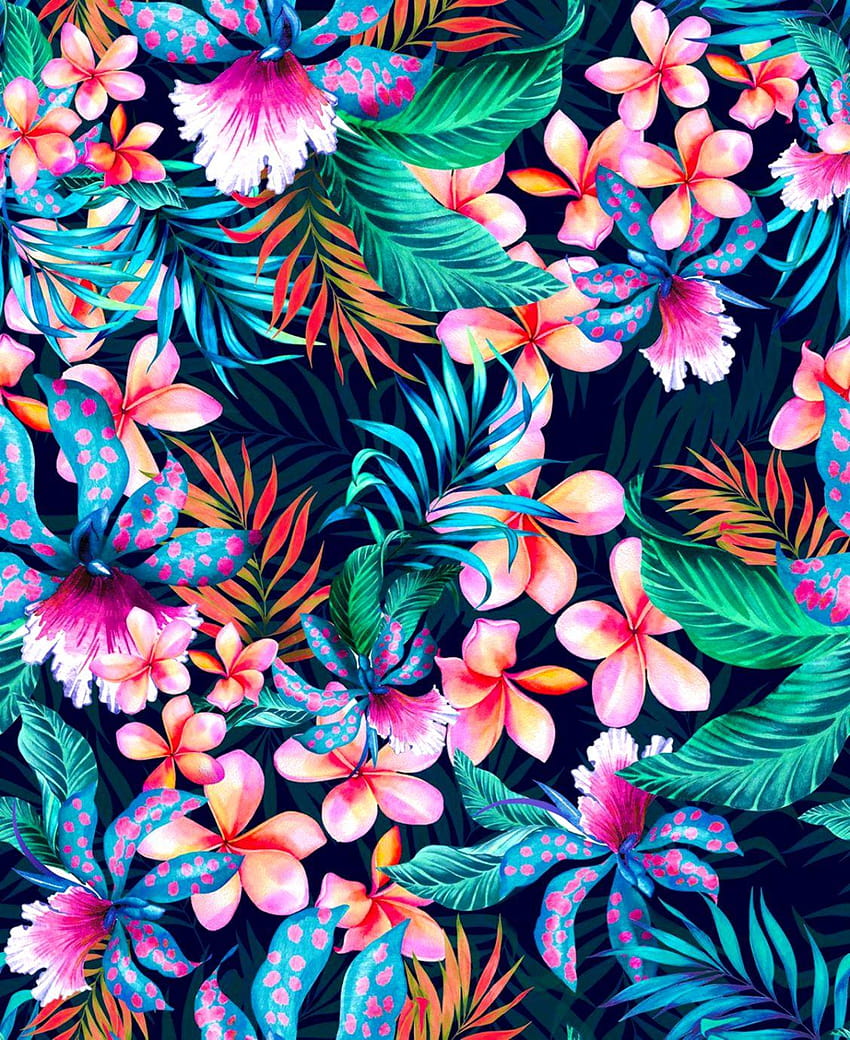 Primavera Remixed Flowers, bunga tertinggi wallpaper ponsel HD