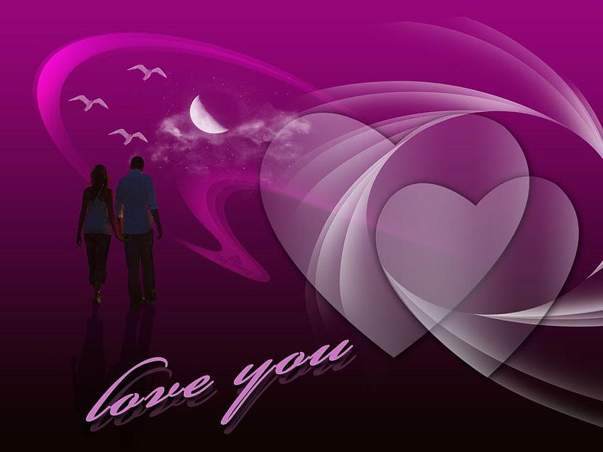 Romantic Love 3D, best cartoon romantic love HD wallpaper | Pxfuel