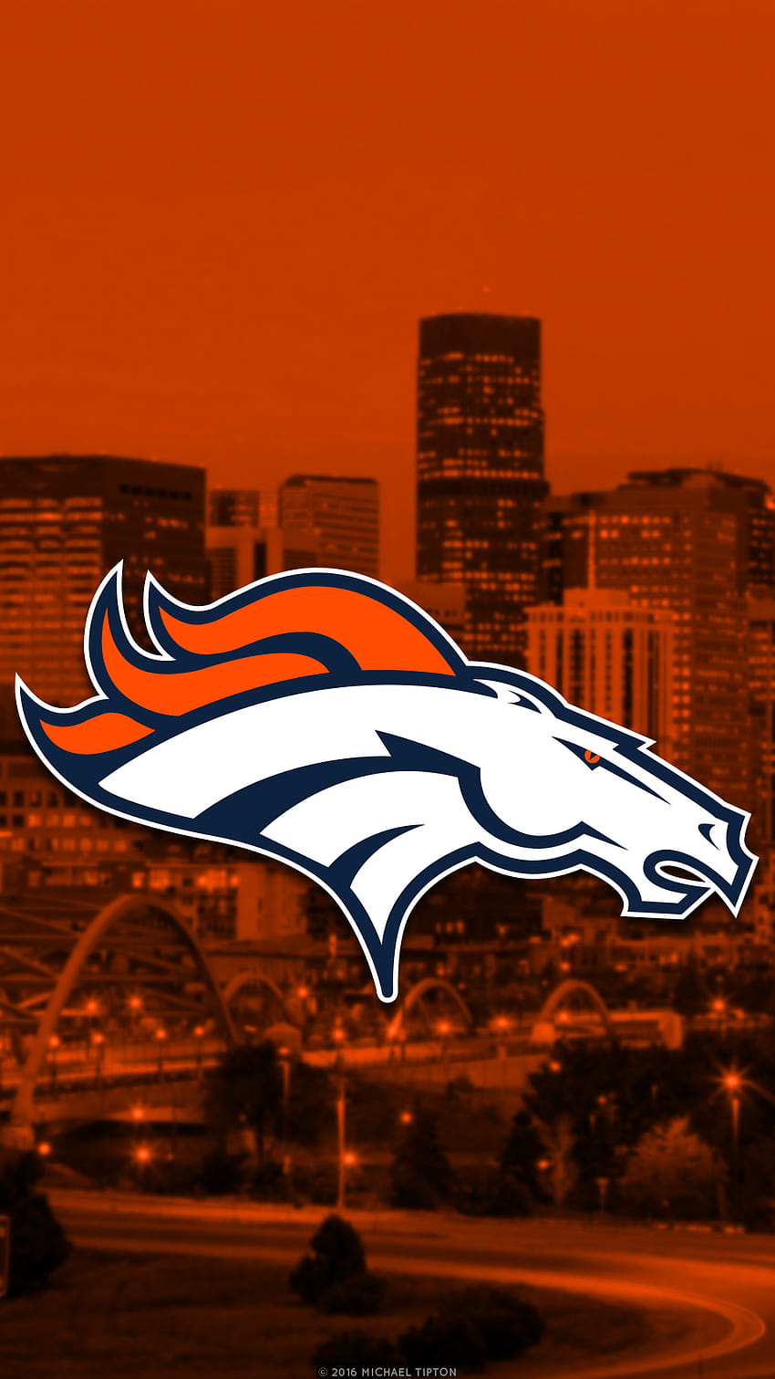 Denver Broncos 2018 Nfl Mobile City Logo wallpaper ponsel HD