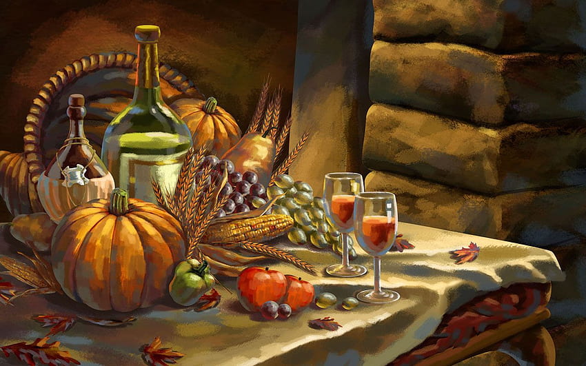 thanksgiving wall posts for facebook, thanksgiving art HD wallpaper