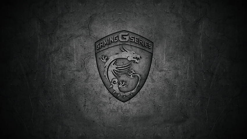 Drachenlogo der MSI Gaming G-Serie HD-Hintergrundbild