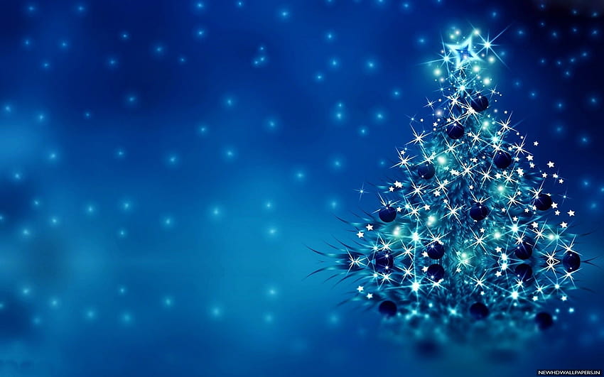 Blue Christmas, christmas blue and silver HD wallpaper | Pxfuel