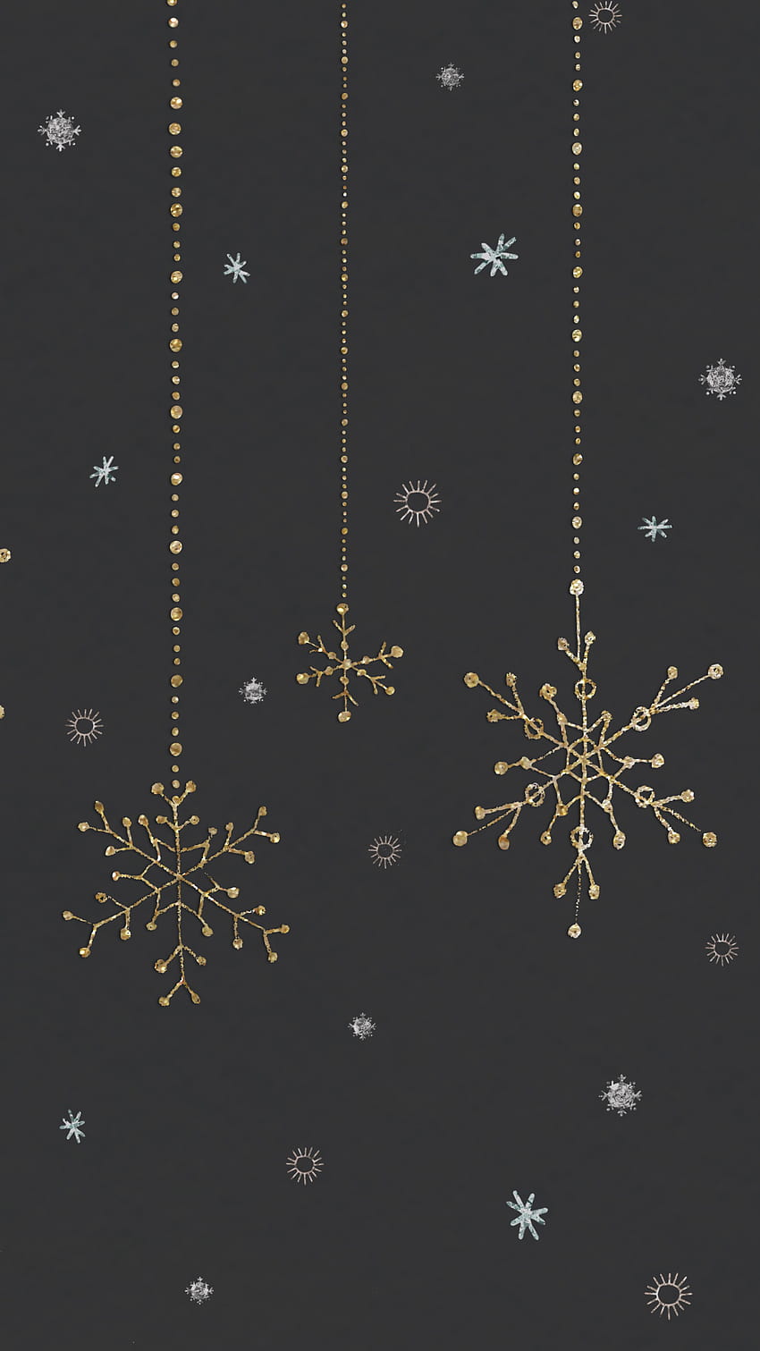 Épinglé par mkks nm sur Tahun baru liburan Natal, musim dingin hitam yang lucu wallpaper ponsel HD