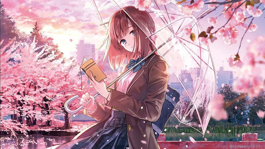 Süßes Anime-Mädchen Pfp HD-Hintergrundbild