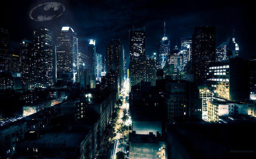 Gotham City HD-Hintergrundbild