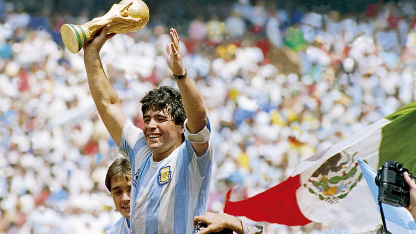 Maradonas Tod löst Ehrungen der globalen Fußball-Community und mehr aus HD-Hintergrundbild