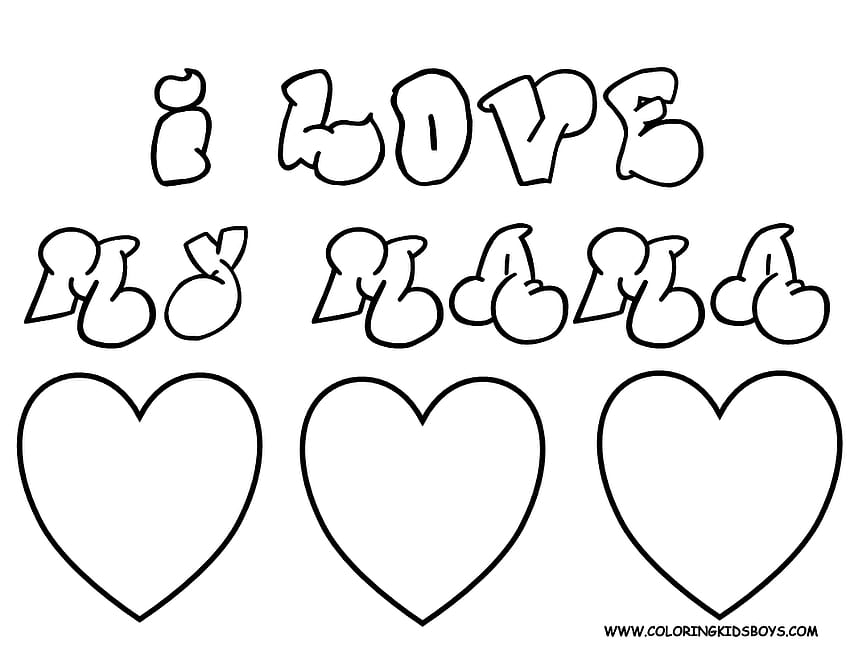 Popular I Love You Mommy Coloring Page Mom Cool Christian, i love my mom and dad HD wallpaper