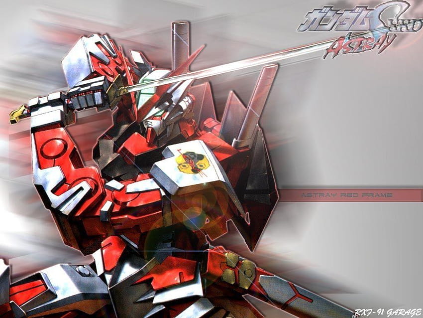 Astray Red Frame Gundam papel de parede HD