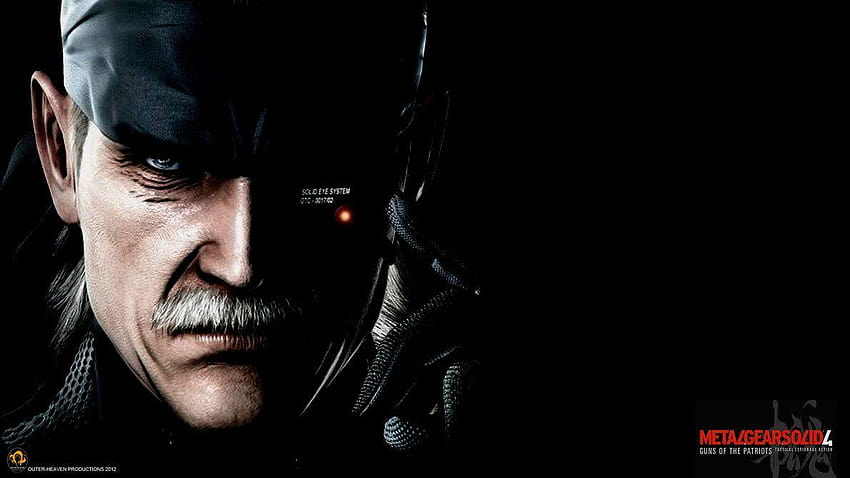 Metal Gear Solid 4 Guns Of The Patriots, mgs4 HD тапет