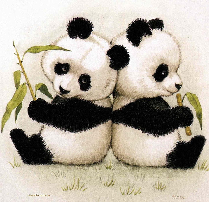 oso panda, christmas panda HD wallpaper