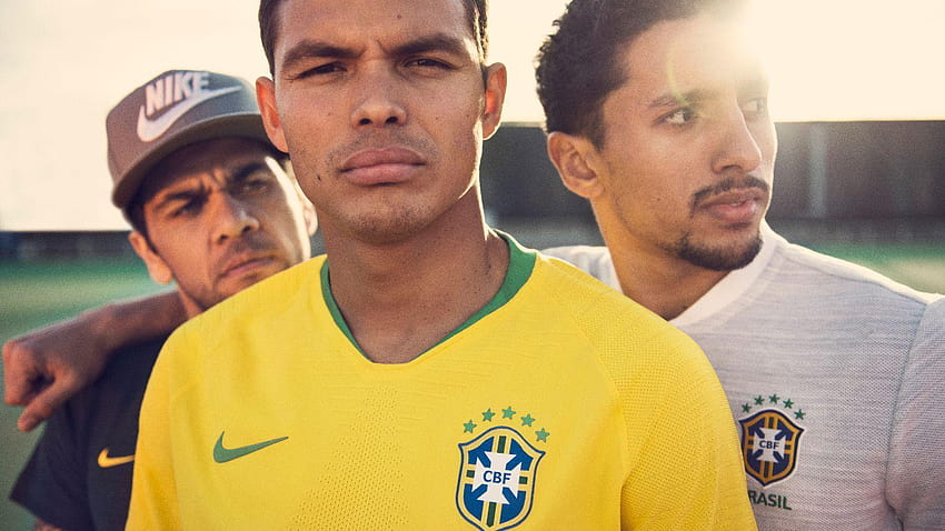 Nike Football unveiled Brazil World Cup, brazil jersey 2018 HD wallpaper