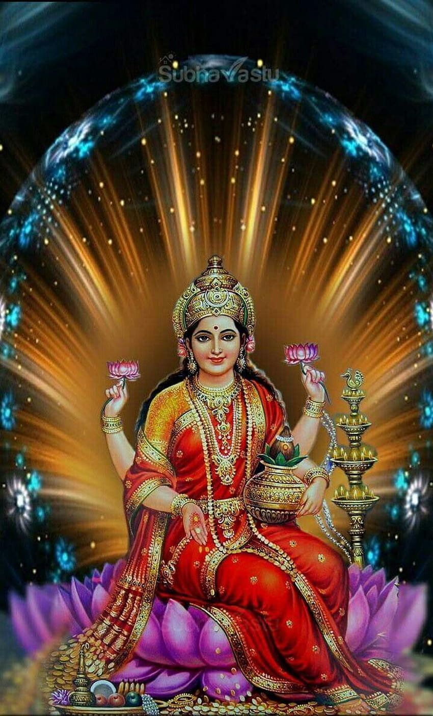 Lakshmi, Hindu goddess for wealth and abundance. Chant: Om Shreem ...