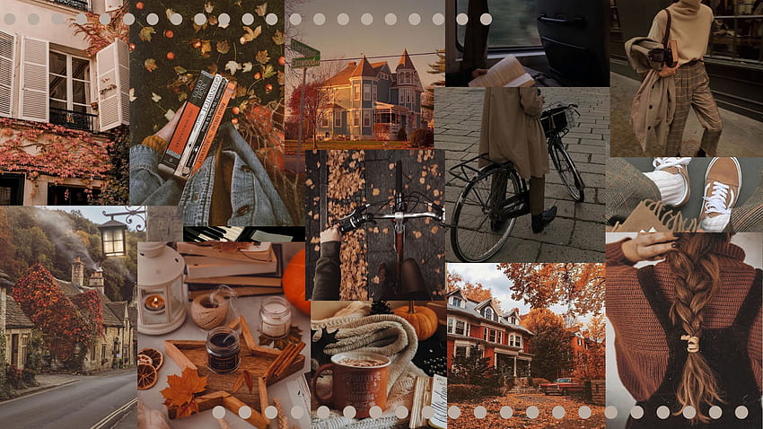 Aesthetic Collage, autumn aesthetic laptop HD wallpaper | Pxfuel