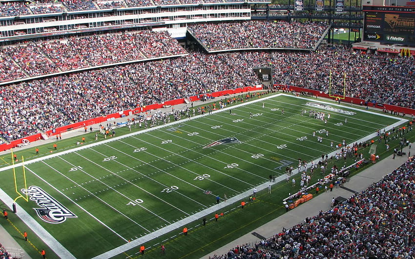 Стадион NFL Sports People Американски футбол, стадион за американски футбол HD тапет