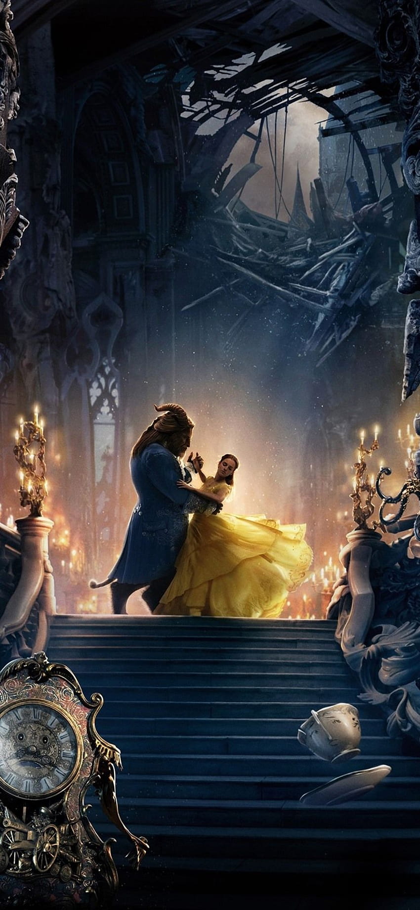 Beauty And The Beast Disney Movie 17 1080x19 Iphone 8 7 6 6s Belle And Beast Hd Phone Wallpaper Pxfuel