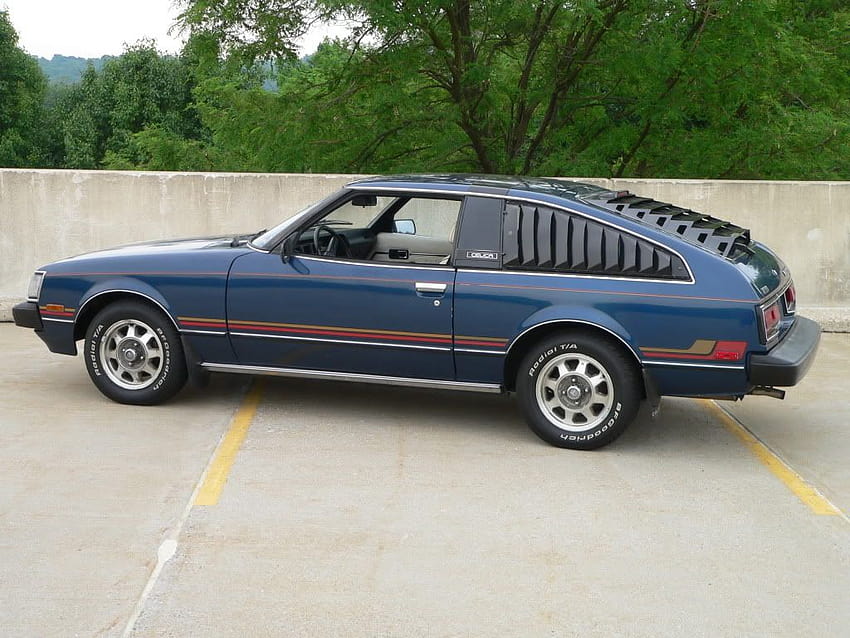 To był mój czwarty samochód: Celica GT z 1980 roku. Niebieska z białymi prążkowanymi paskami. Była to edycja specjalna z korektorem graficznym., 1980 toyota celica Tapeta HD