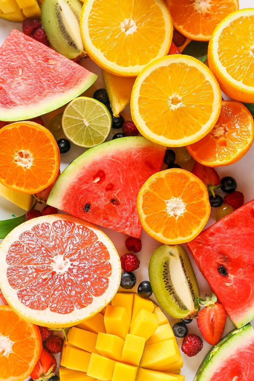Summer fruit, summer berries HD phone wallpaper