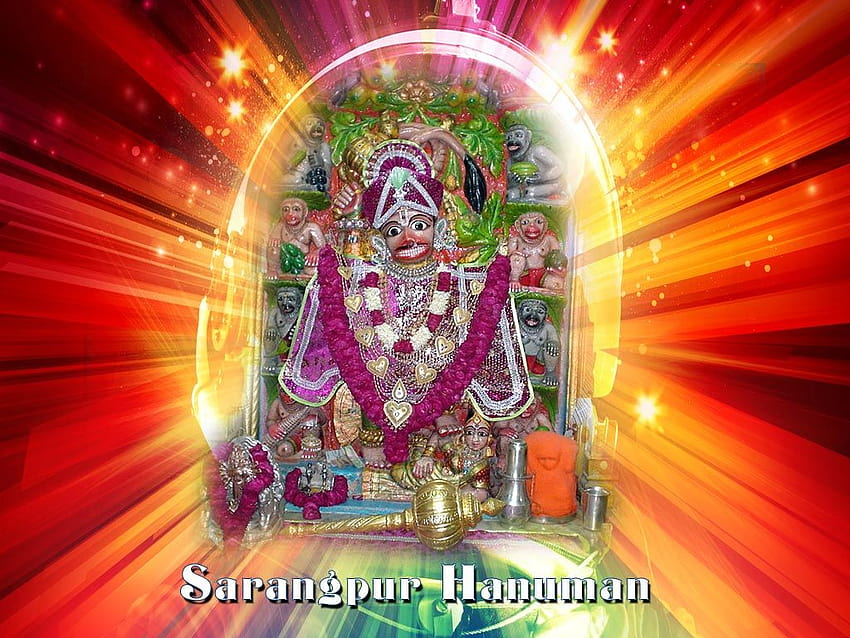 Jay Swaminarayan Sarangpur Hanuman [1024x768] na telefon komórkowy i tablet Tapeta HD