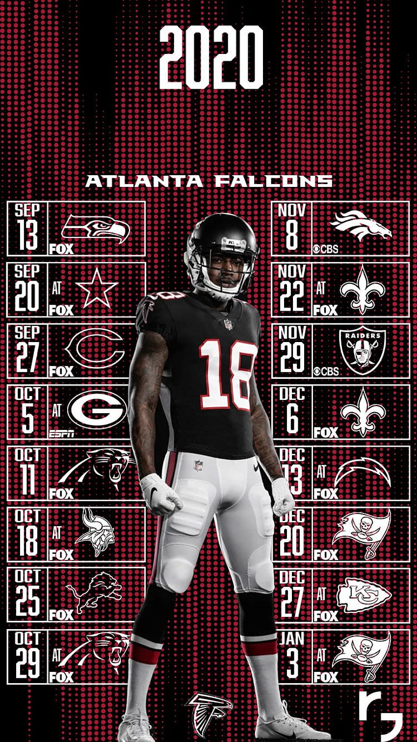 Atlanta falcons schedule HD wallpapers