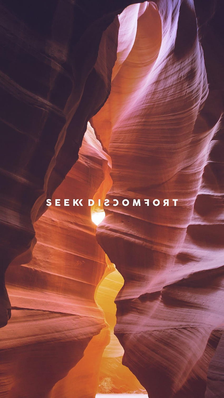 Seek discomfort ⚡️ HD phone wallpaper