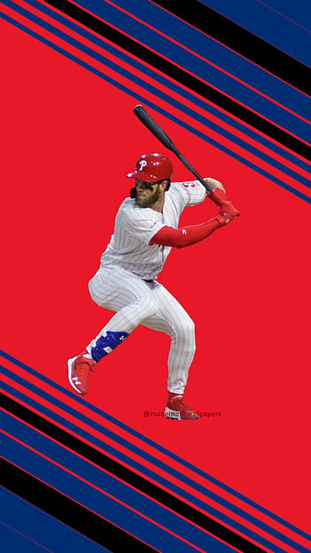 Zimmy on X: First wave of iPhone Wallpapers of 2018. Bryce Harper