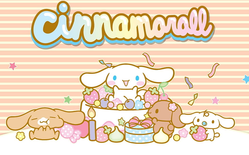 Candy Cinnamoroll Cinnamoroll y sus amigos • Para ti, computadora Cinnamoroll fondo de pantalla