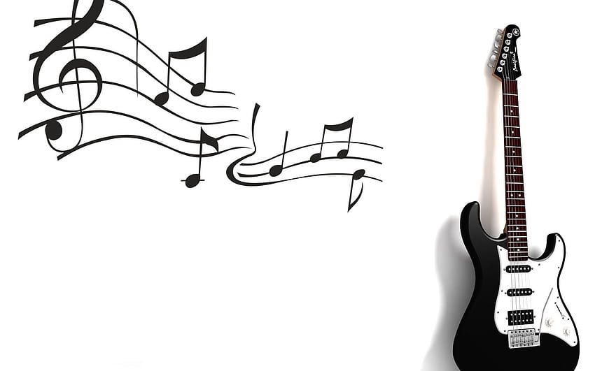 Big Musical Notes Backgrounds, music notation HD wallpaper
