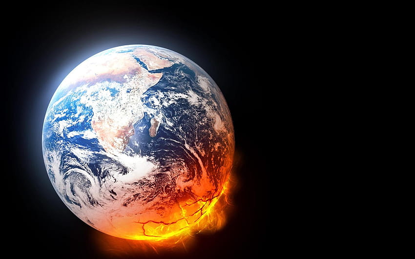 Burning Earth HD wallpaper Pxfuel