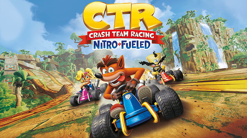 Crash™ Team Racing Nitro, wyścigi Crash Team napędzane nitro Tapeta HD