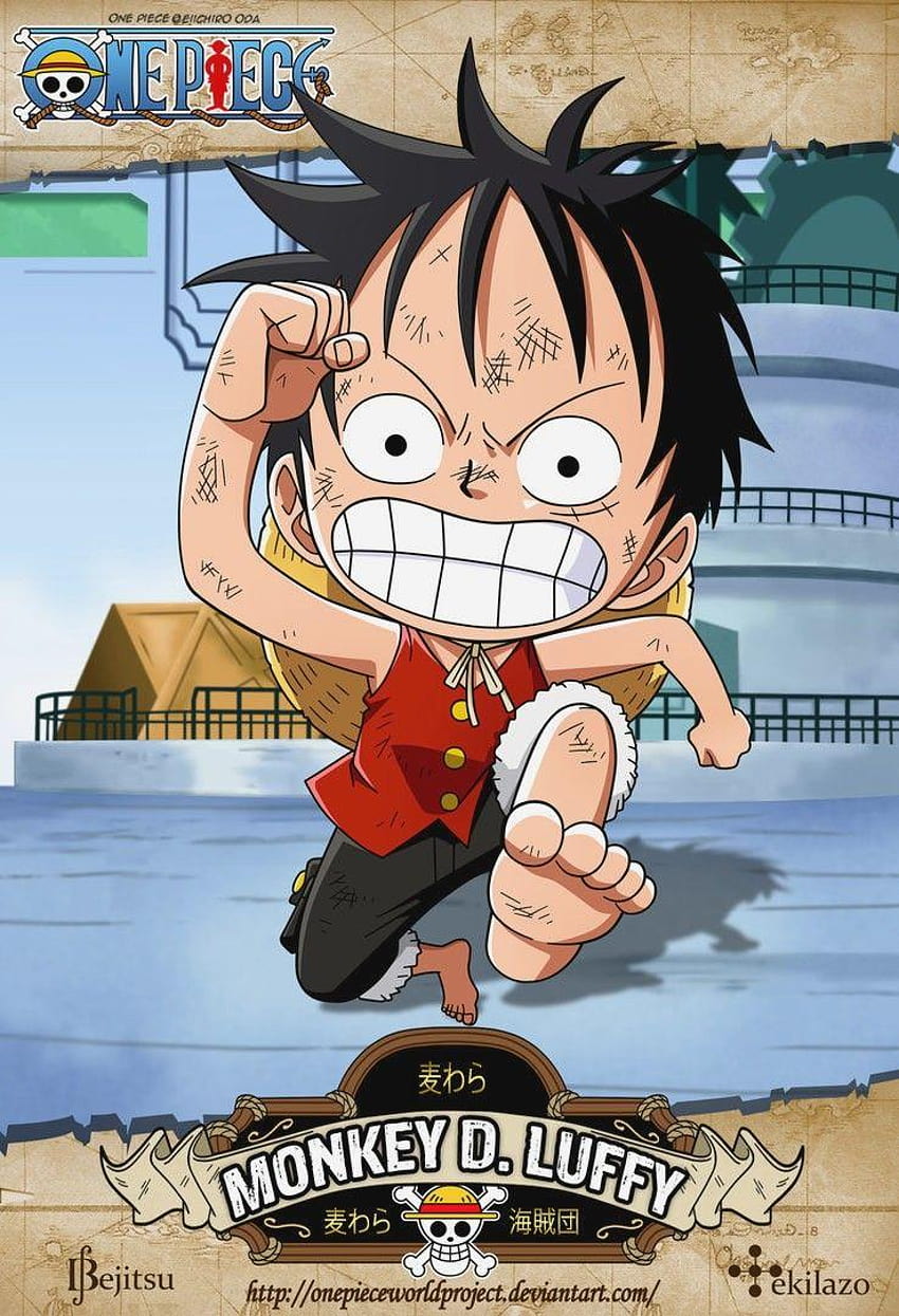 Best One Piece Iphone, chibi one piece background HD phone wallpaper