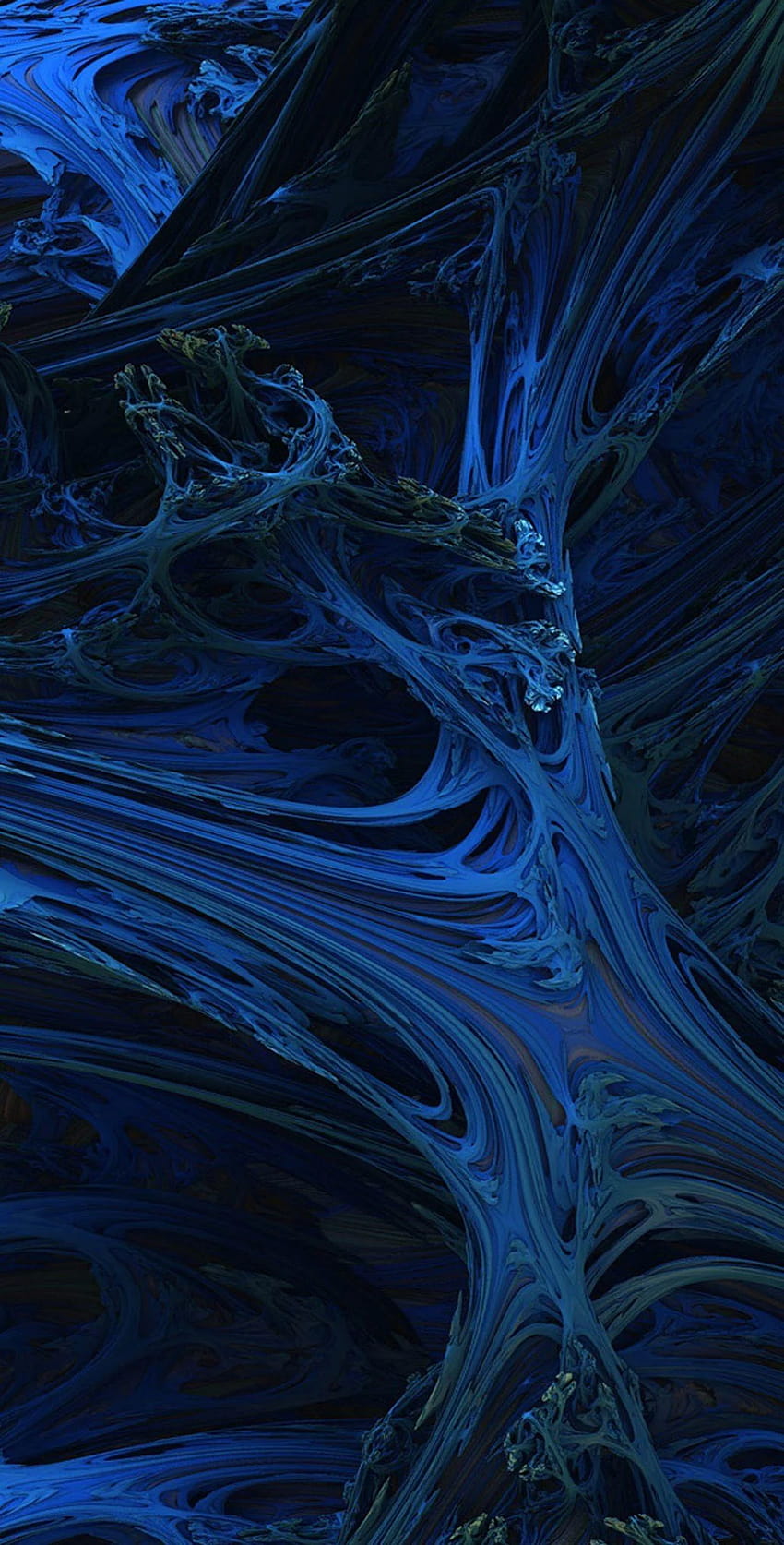 Abstract Art Phone, dark blue mobile HD phone wallpaper