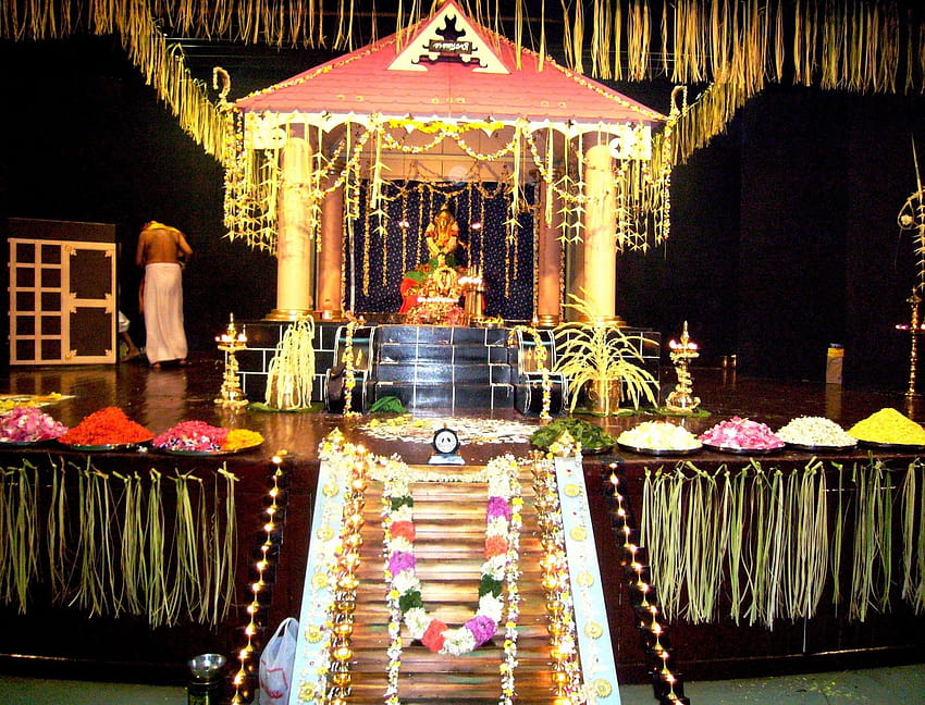 Temple du Seigneur Ayyappa Sabarimala, temple de sabarimala Fond d'écran HD