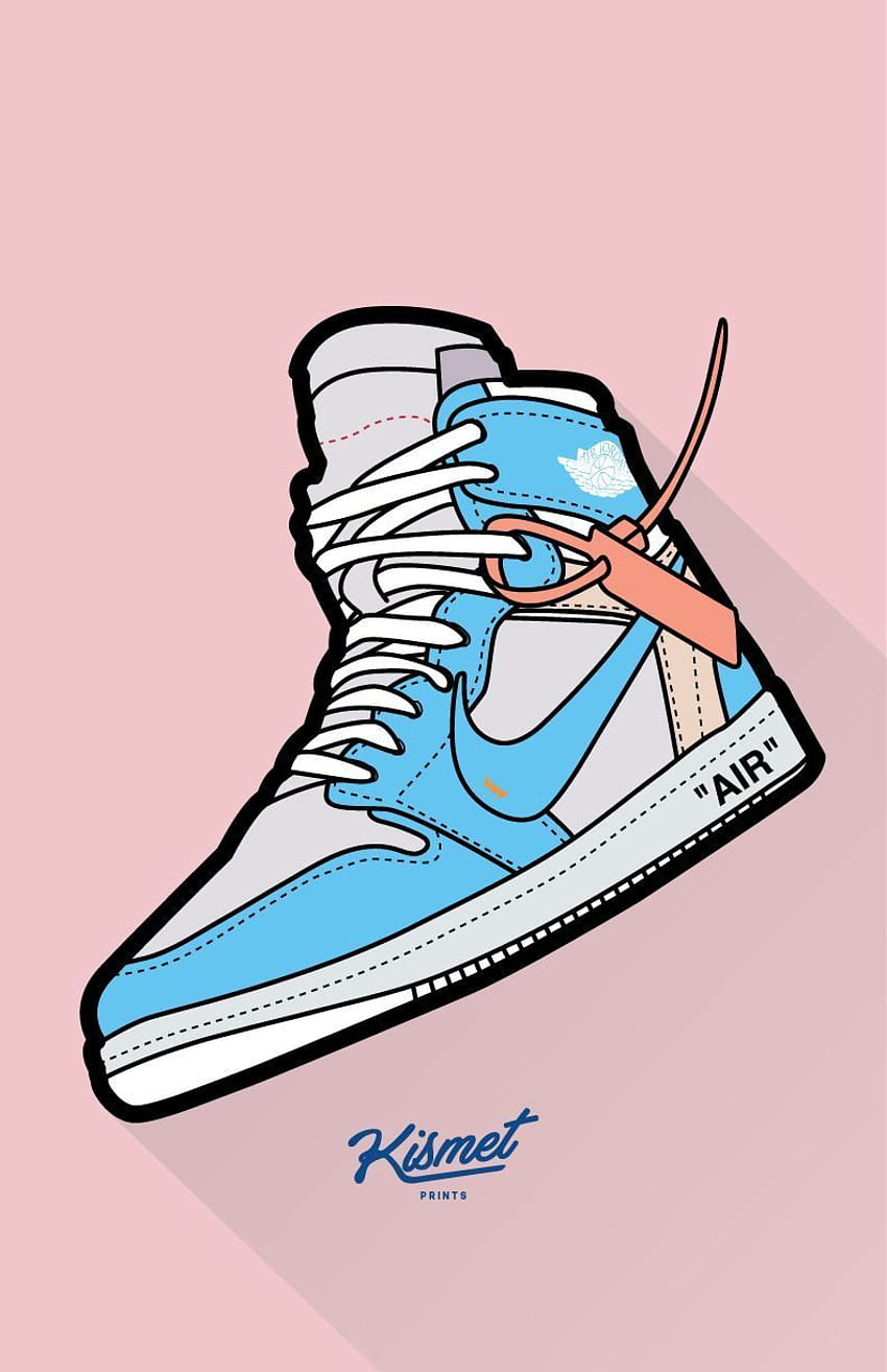 Cartoon Nike Schuhe, Schuhe cool HD-Handy-Hintergrundbild