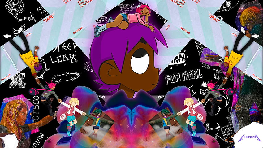 Stworzyłem Lil Uzi Vert PC WP na podstawie jego albumów i zainspirowany wiecznym atakiem lil uzi Tapeta HD