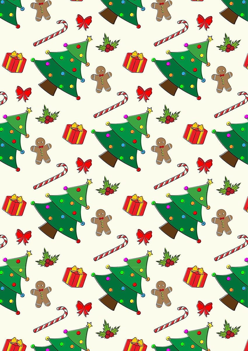 Christmas shared by Trisha, christmas pattern HD phone wallpaper | Pxfuel