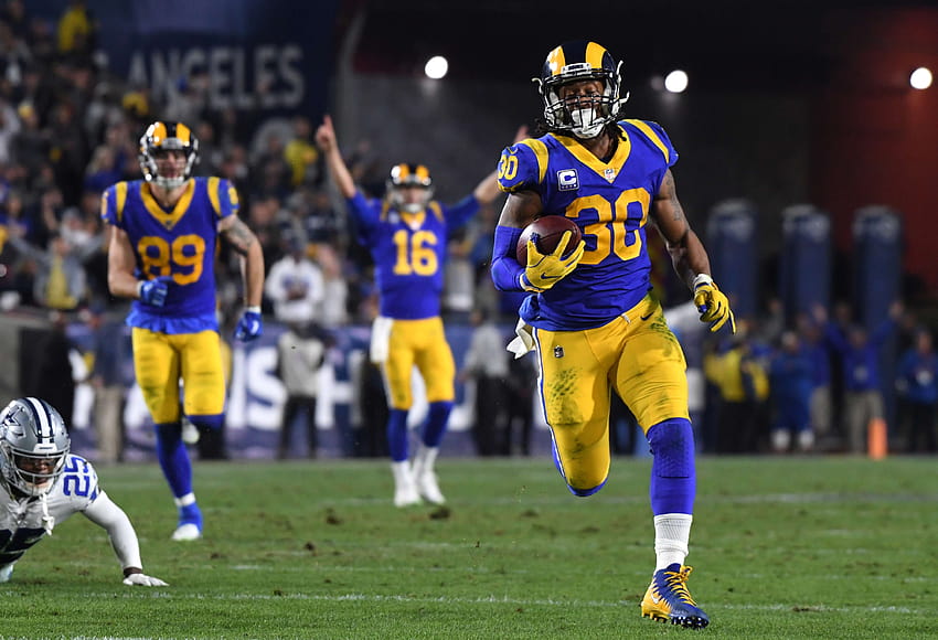 Super Bowl 53 Matchup Guide: Rams vs. Patriots, Los Angeles Rams 2019 HD-Hintergrundbild