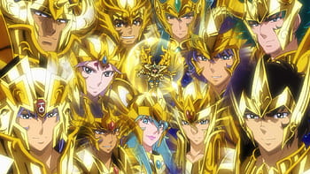 Cavaleiros de ouro, gold, signos, zodiaco, virgem, aries, phoenix_530,  escorpiao, anime, gemeos HD phone wallpaper